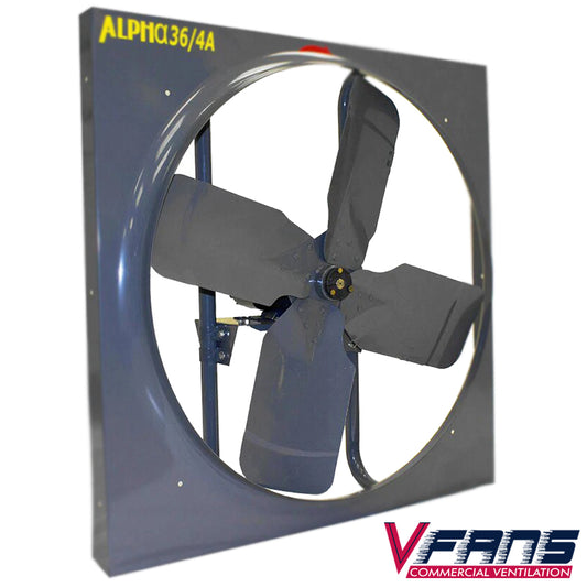 3 Phase Industrial Exhaust Fan (Vfans Alpha 36 inch)